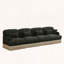 Canapé 4 places en chenille Comfy-94806592