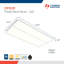 Lithonia Lighting 2X4 LED Three Pane Panel, Switchable Lumen and Colour Temperature, UVOLT