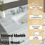 Meuble-lavabo double 60 po avec plateau en marbre Paulene-1245530375