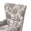 Fauteuil à oreilles Arianna Graceful Swoop - Un ajout élégant à votre décor