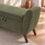 Banc de rangement moderne de 152 cm avec pieds en bois, banc de bout de lit-1684561953