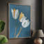 Reproduction encadrée FLORAL Series Cxxxii - bois massif-285885220