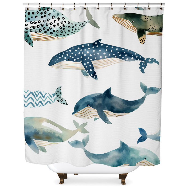 Addilyn Shower Curtain, 84" H x 71" W