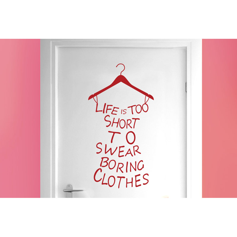 Wall Decal, Dark Red