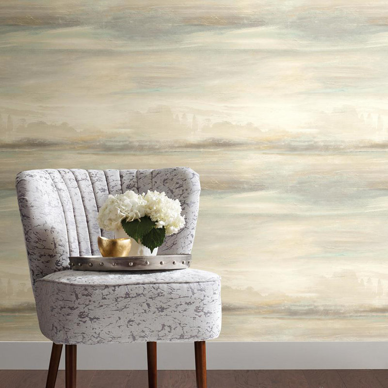 Candice Olson Tranquil Wallpaper Double Roll, Multi