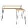 Vansant L-Shaped Metal Base Writing Desk