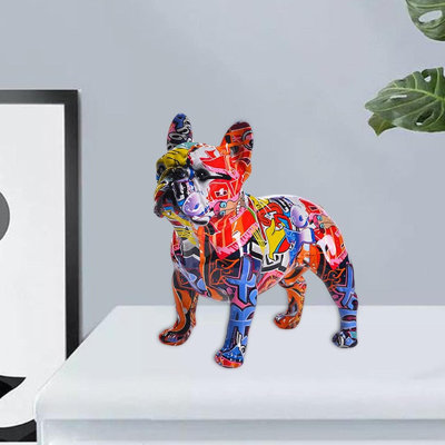 Sculpture de bouledogue français Adli