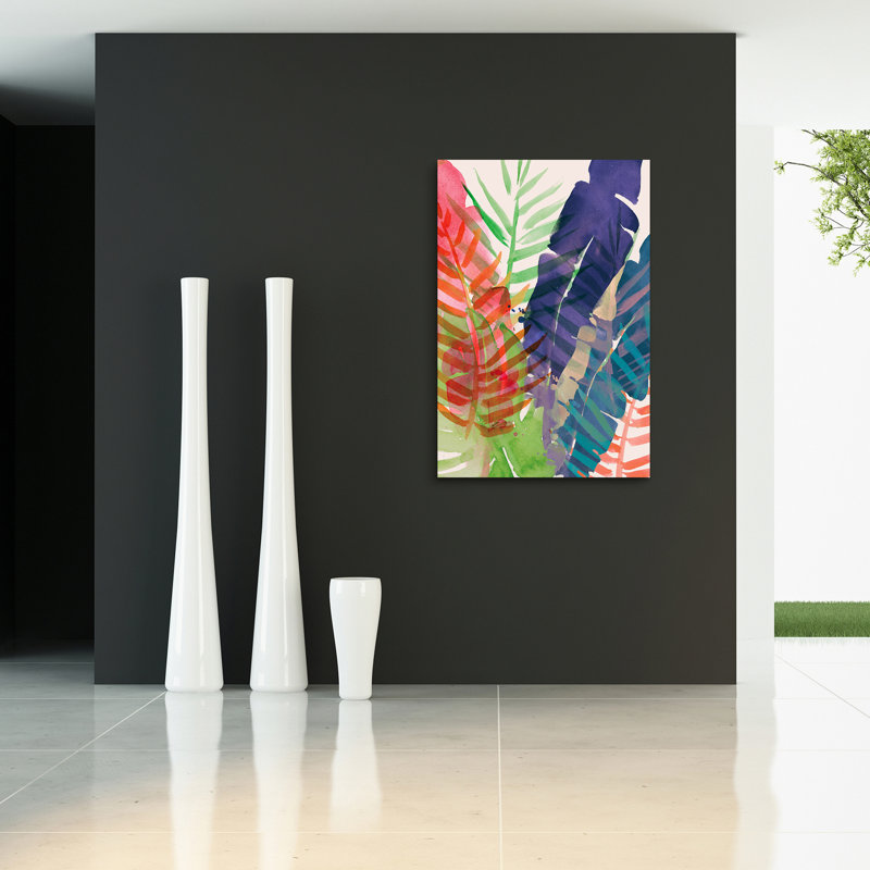 «Electric Palms 1», reproduction sur verre