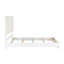 Ensemble de lit mural luxueux à finition perlée 5 pièces avec revêtement doux et tête de lit glamour pour chambres élégantes (matelas non inclus)