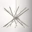 Runo Sputnik Modern Linear Chandelier-392439365