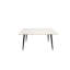 Table de salle à manger en pierre frittée Cb Home Sintera - élégante, durable et résistante à la chaleur (4 à 6 places)