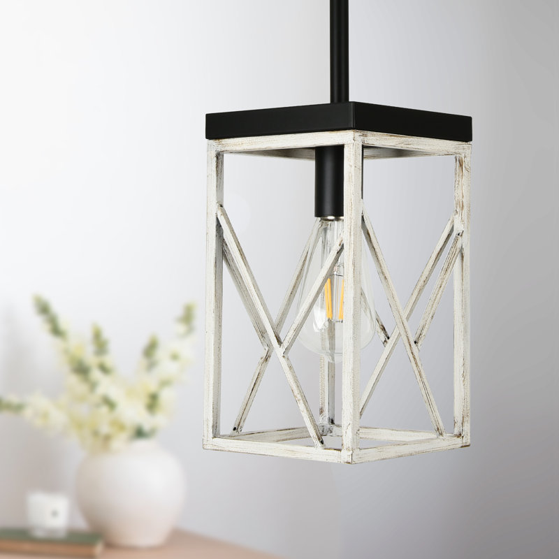 Luminaire suspendu naturel à 1 lumière Marguret