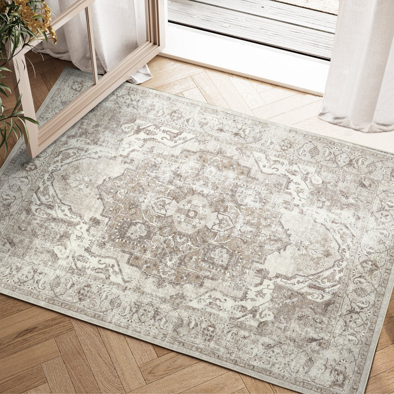 Tapis d'intérieur lavable Purash Chenille Mashine, Rectangle 2 pi x 3 pi
