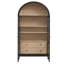 Nolan 74" Tall Arched Storage Display Cabinet-107335493