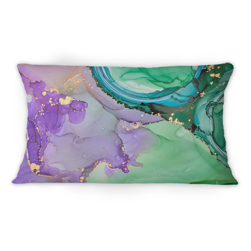 Abstract Throw Pillow