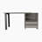58" Light Gray Wood Computer Desk