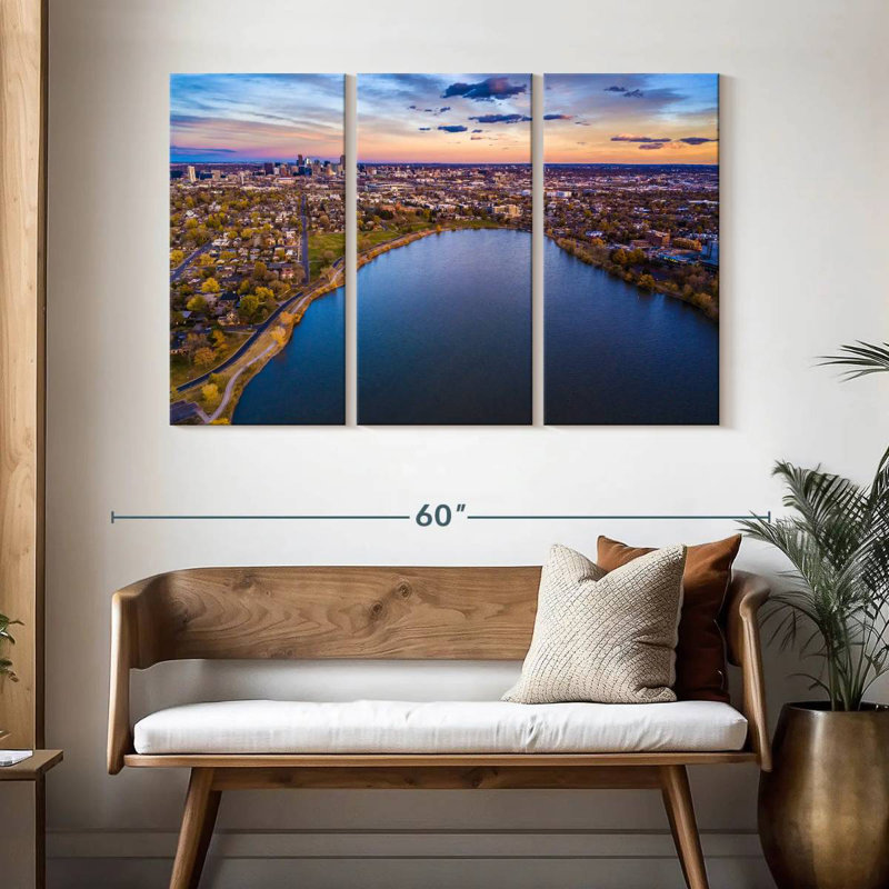 Sloan Lake Denver, H 32 po x l 50 po