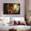 Animal "Art mural lion orageux"-101779993