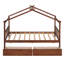 Lit maison en bois avec tiroirs, naturel-787244885-787244883