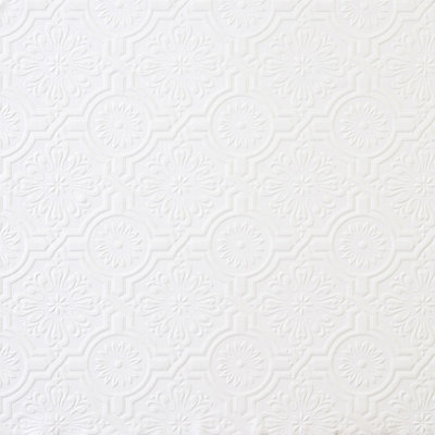 Rouleau de papier peint de L 33 po x L 20,5 po Gentner Victorian