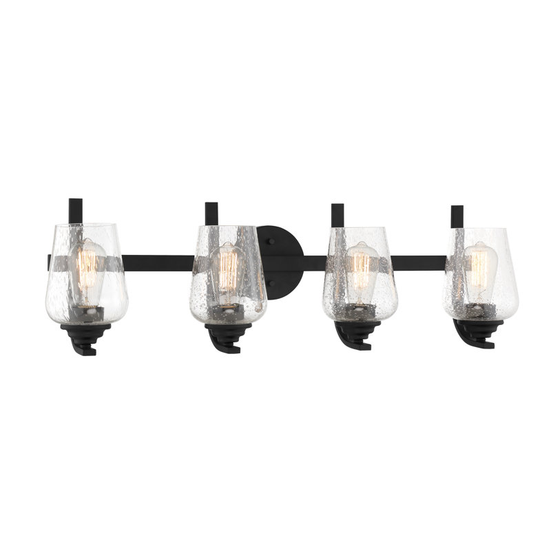 Arbra Vanity Light, Clear, Coal