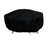 Claire Black Solid Fire Pit Cover with Drawstring Closure - 60"-990229839-990229841