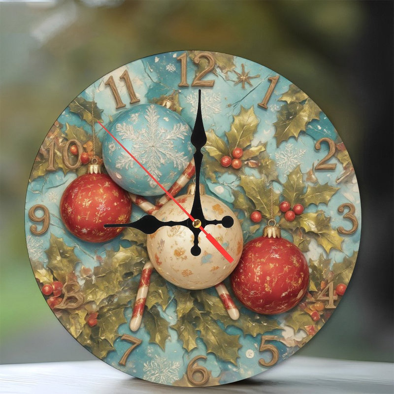 Horloge de Noël