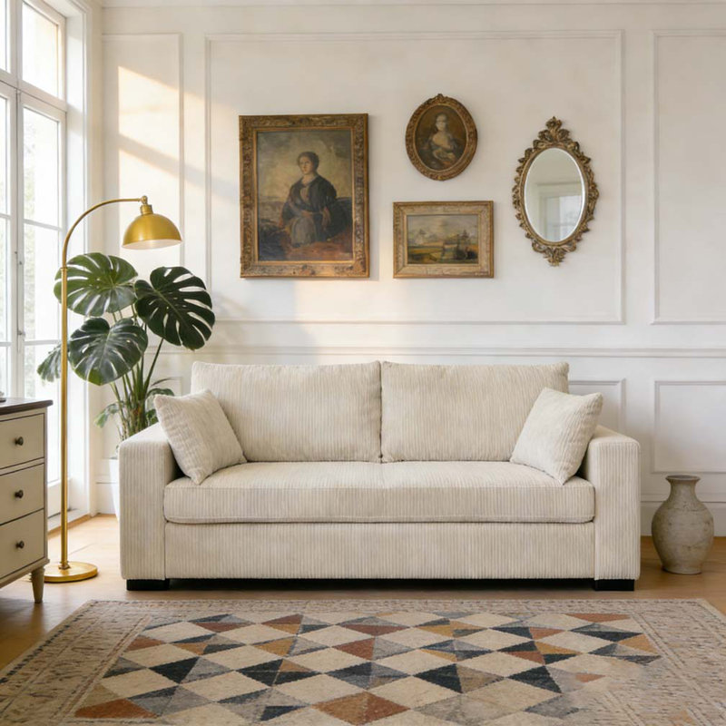 Corduroy Sofa
