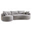 Canapé moderne en chenille compressée sans os-1227091809