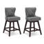 Tabouret de bar pivotant 26 po Zola-1492220754