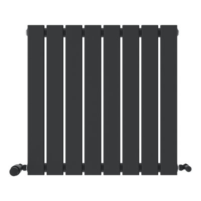 iBathUK Apex Horizontal Radiator, Single Panel Radiators, 600- Slim Radiator