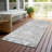 Machine Washable Indoor/Outdoor Xhevrie Beige Rug-2097606716