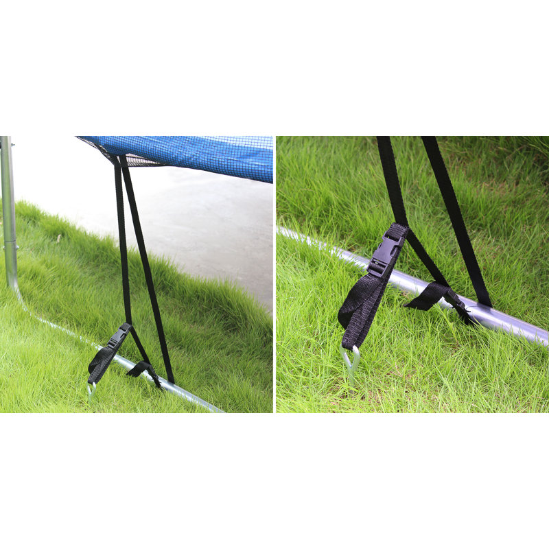 Freeport Park Wellman Universal Fit 110cm Galvanised Steel Anchor Kit