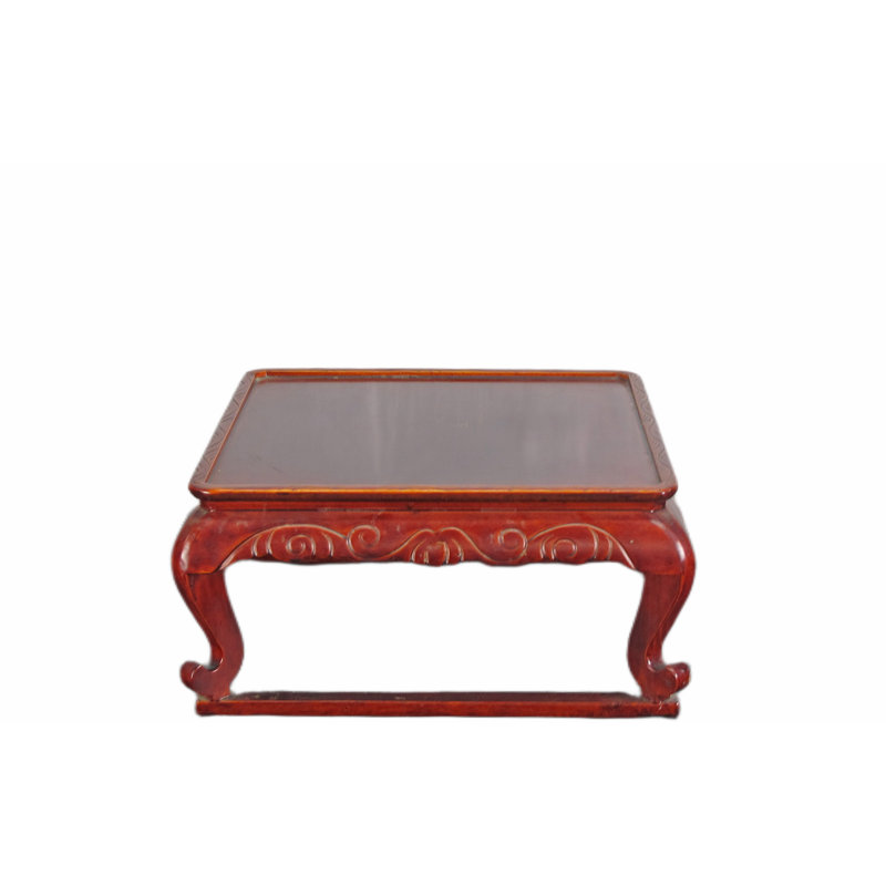 Asian Classic Solid Wood Square Decorative Tray