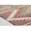 Kelim Colors Southwestern Wool Hand Woven Area Rug-1356627030