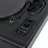 Arkrocket Huygens Bluetooth Record Player Turntable with Built-in Speakers (Black)