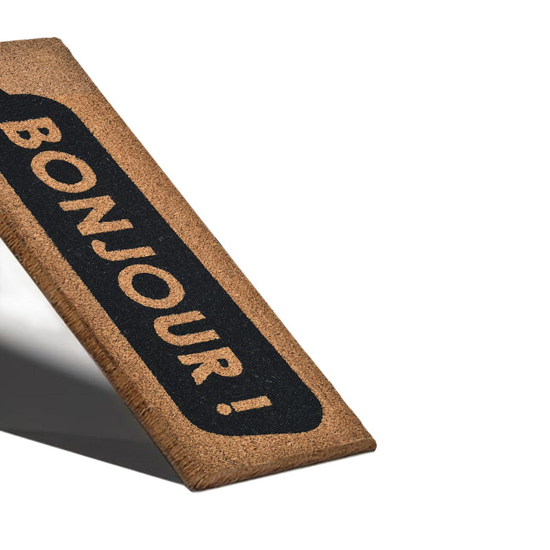 Paillasson Bonjour 30 x 10 po Bonjour Coco