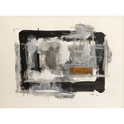 One-of-a-Kind Original "Untitled 69" by J. Kent Martin - Unframed Painting on Paper