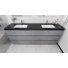 Ensemble de meuble-lavabo double 84 po Santrice Royal
