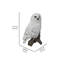 Snowy Owl on Stump Statue