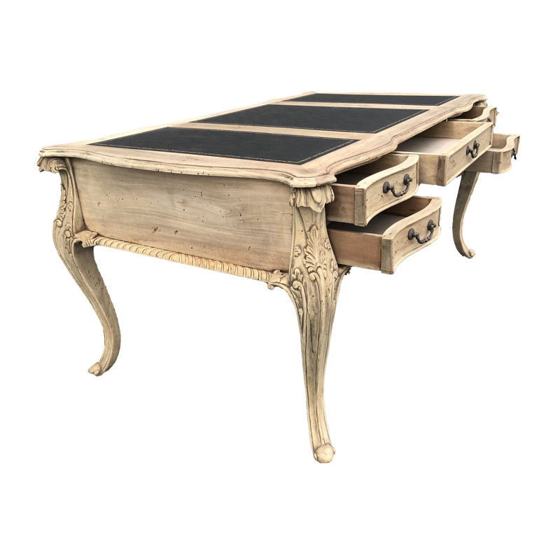 Henkel Solid Wood Base Writing Desk, Natural