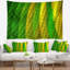 Tapisserie de conception abstrait en couches psychédélique green-28498033