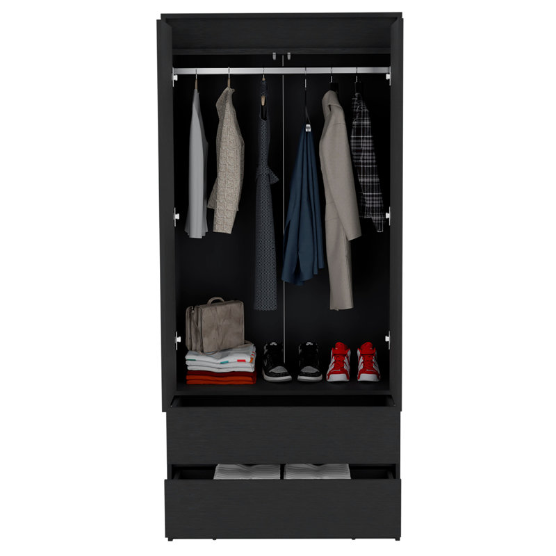 Armoire ferme, chambre à coucher, Noir