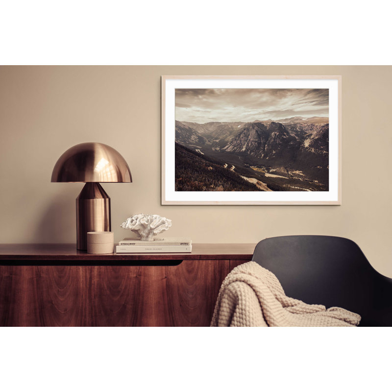 Beartooth Pass, 40" H x 29" W, Black
