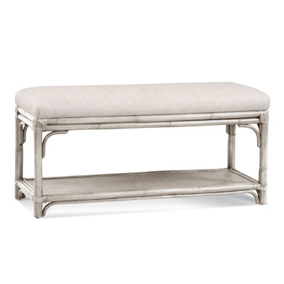 Banc de rangement en osier Summer Retreat