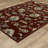 Edner Traditional Floral Red/ Multi Area Rug-1527847836