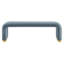 Banc rembourré en velours Koda Modway-93811974-93811975