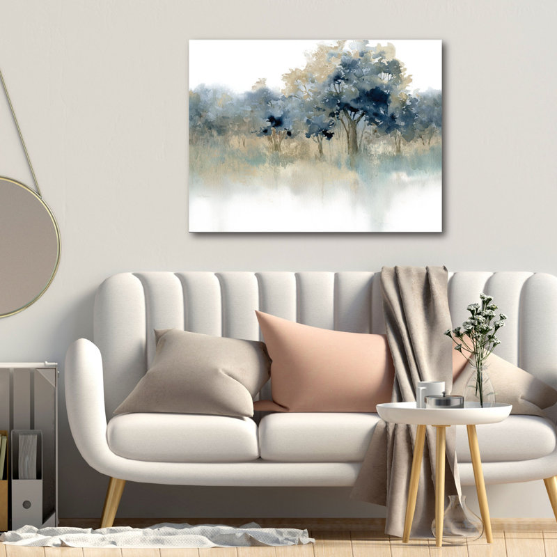 « eaux edge i », reproduction sur toile tendue, H 30 po x l 40 po