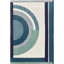 Josep Hand Tufted Geometric Area Rug in Blue/Ivory-1045491250