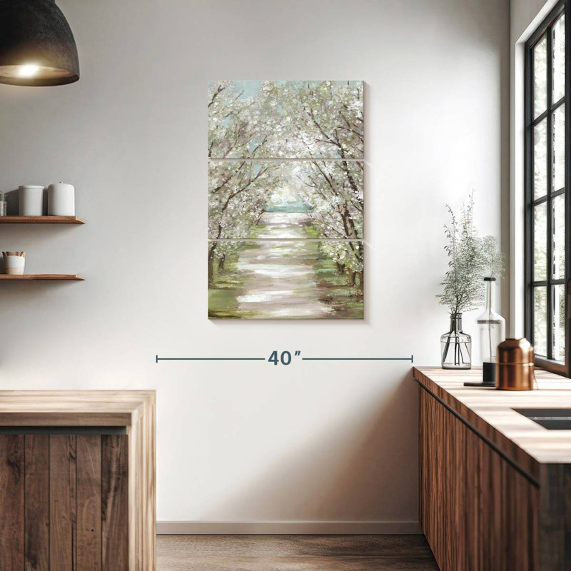 Harnek Blossom Pathway, 38" H x 24" W